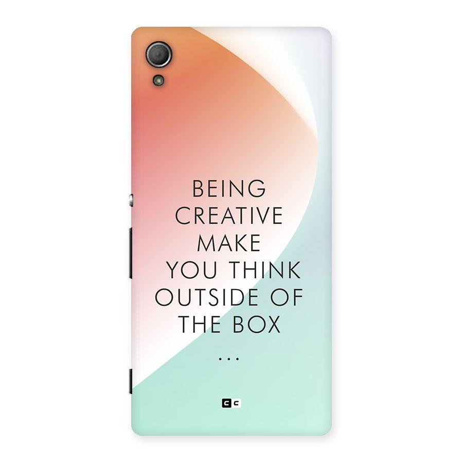 Being Creative Back Case for Xperia Z3 Plus