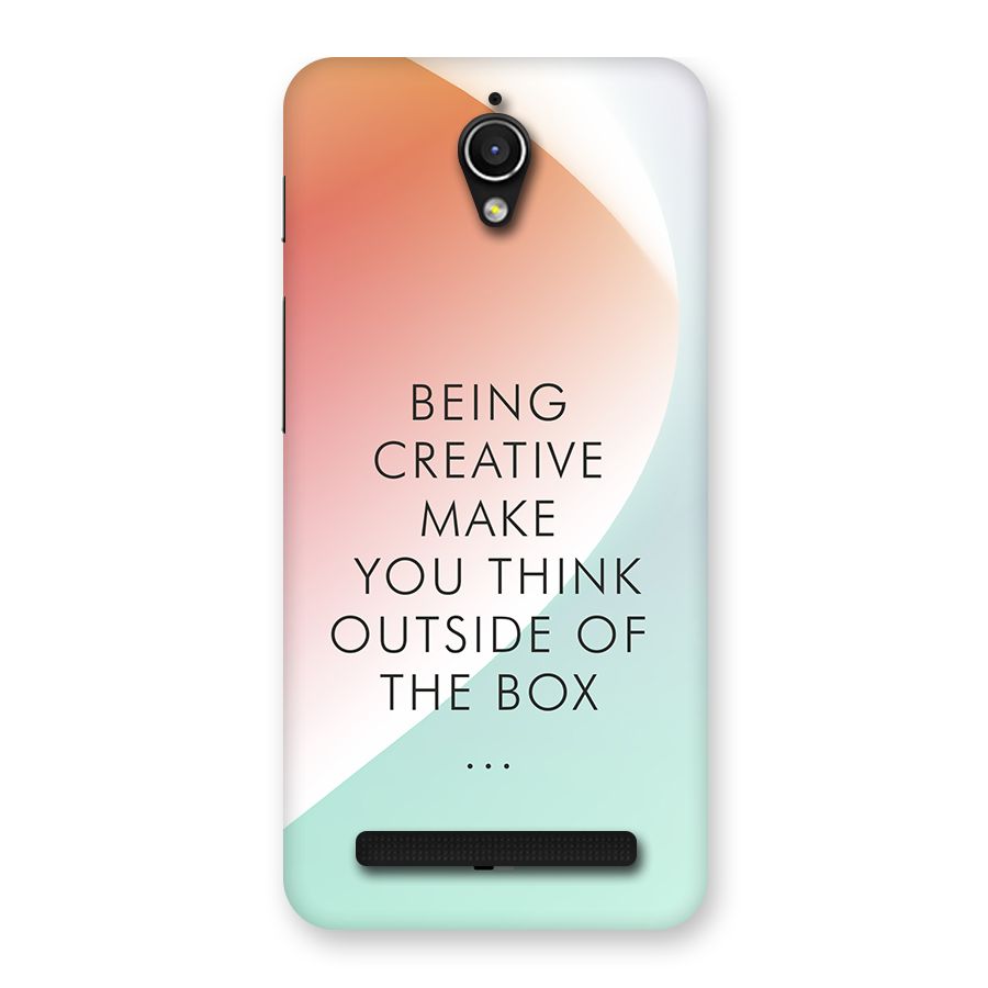 Being Creative Back Case for Zenfone Go