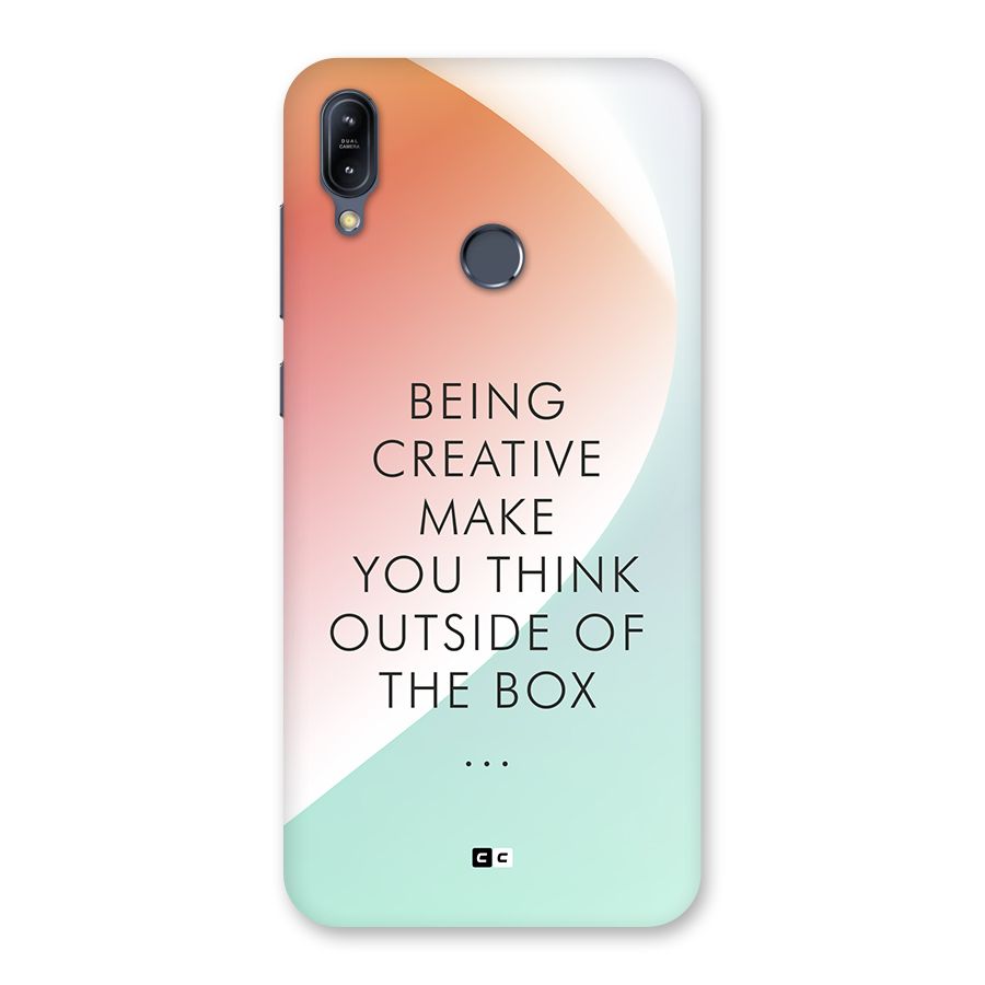 Being Creative Back Case for Zenfone Max M2