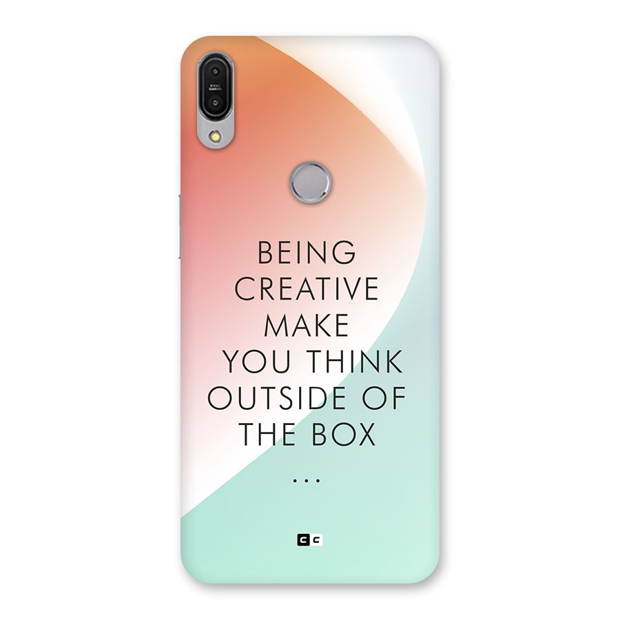 Being Creative Back Case for Zenfone Max Pro M1