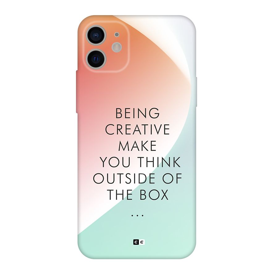 Being Creative Back Case for iPhone 11