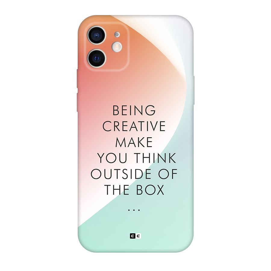 Being Creative Back Case for iPhone 12