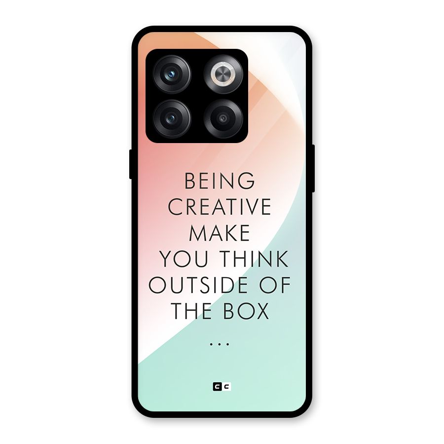 Being Creative Glass Back Case for OnePlus 10T