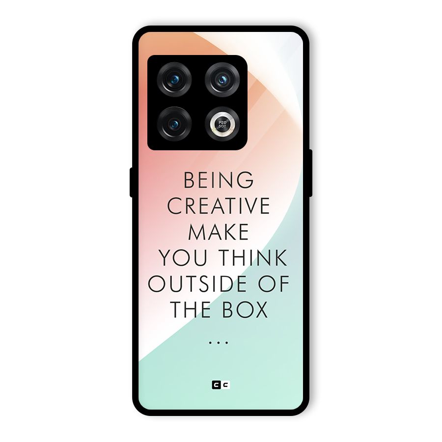 Being Creative Glass Back Case for OnePlus 10 Pro 5G