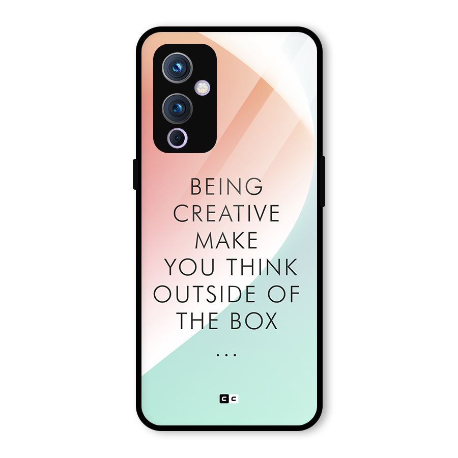 Being Creative Glass Back Case for OnePlus 9