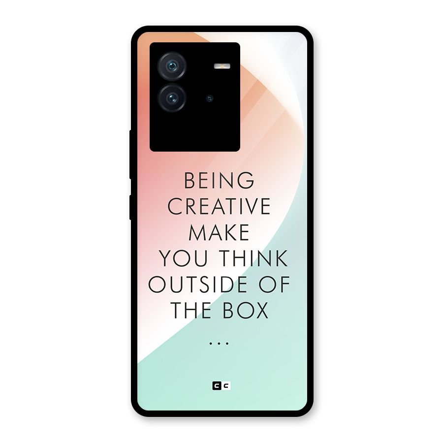 Being Creative Glass Back Case for Vivo iQOO Neo 6 5G