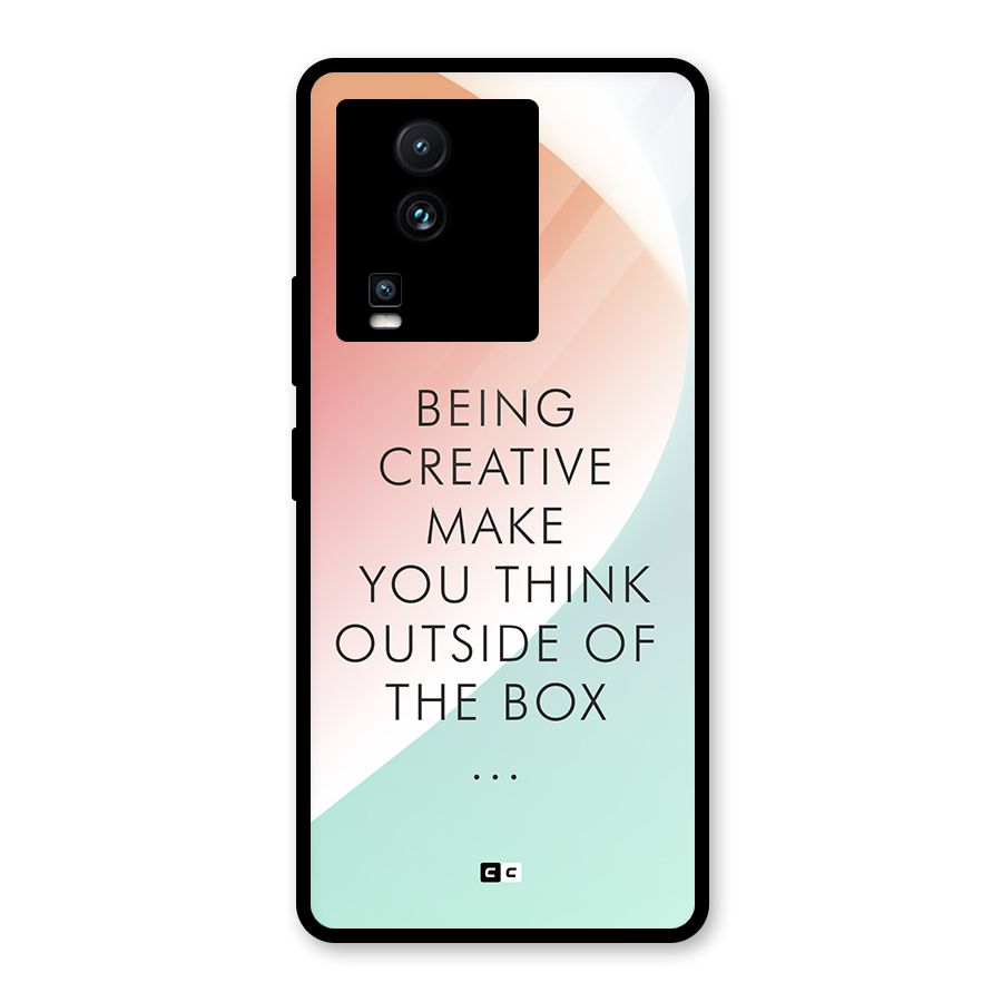 Being Creative Glass Back Case for Vivo iQOO Neo 7