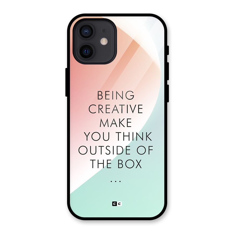 Being Creative Glass Back Case for iPhone 12