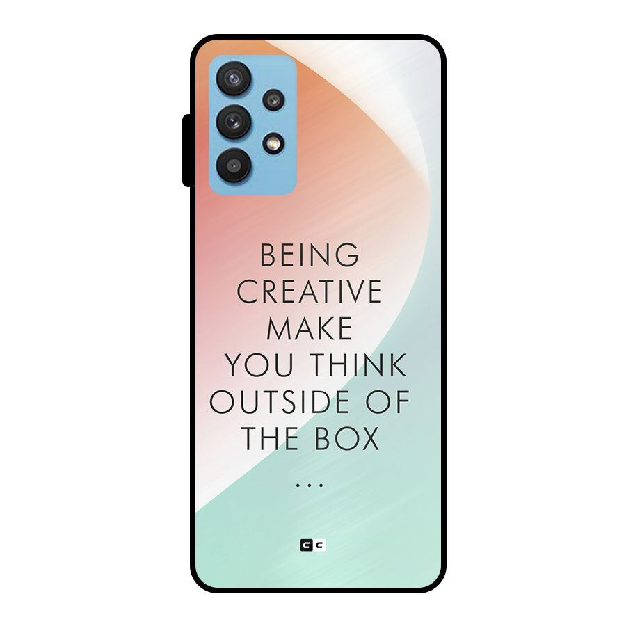 Being Creative Metal Back Case for Galaxy M32 5G
