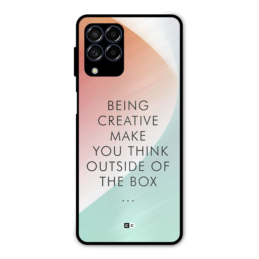 Being Creative Metal Back Case for Galaxy M53 5G