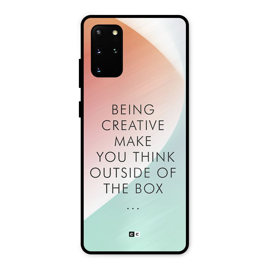 Being Creative Metal Back Case for Galaxy S20 Plus