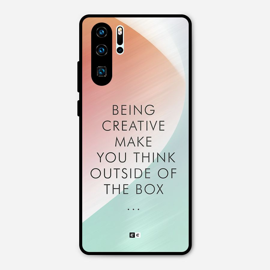 Being Creative Metal Back Case for Huawei P30 Pro