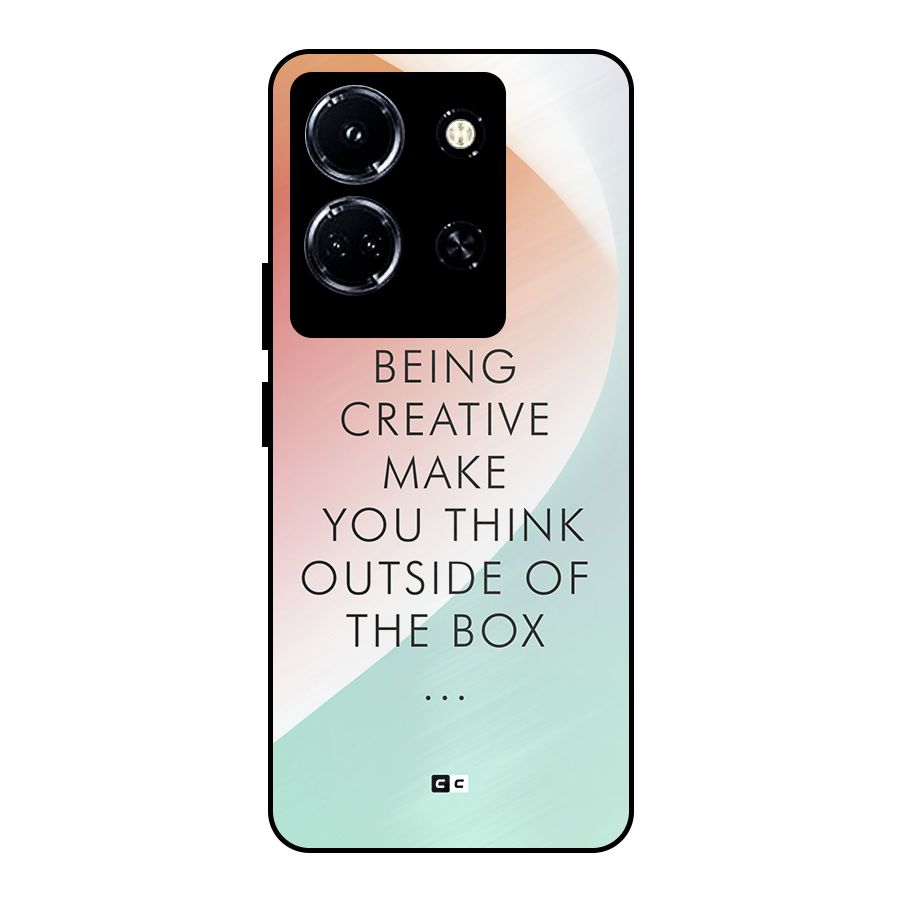 Being Creative Metal Back Case for Infinix Note 30 5G