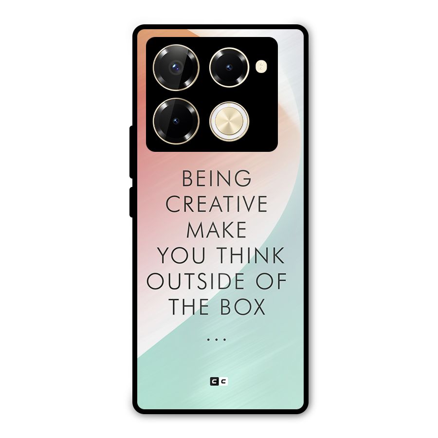 Being Creative Metal Back Case for Infinix Note 40 Pro