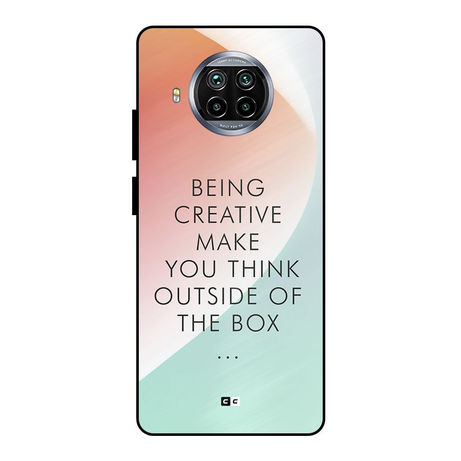 Being Creative Metal Back Case for Mi 10i