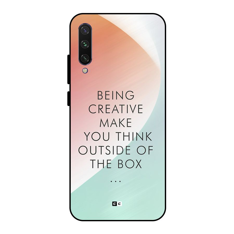 Being Creative Metal Back Case for Mi A3