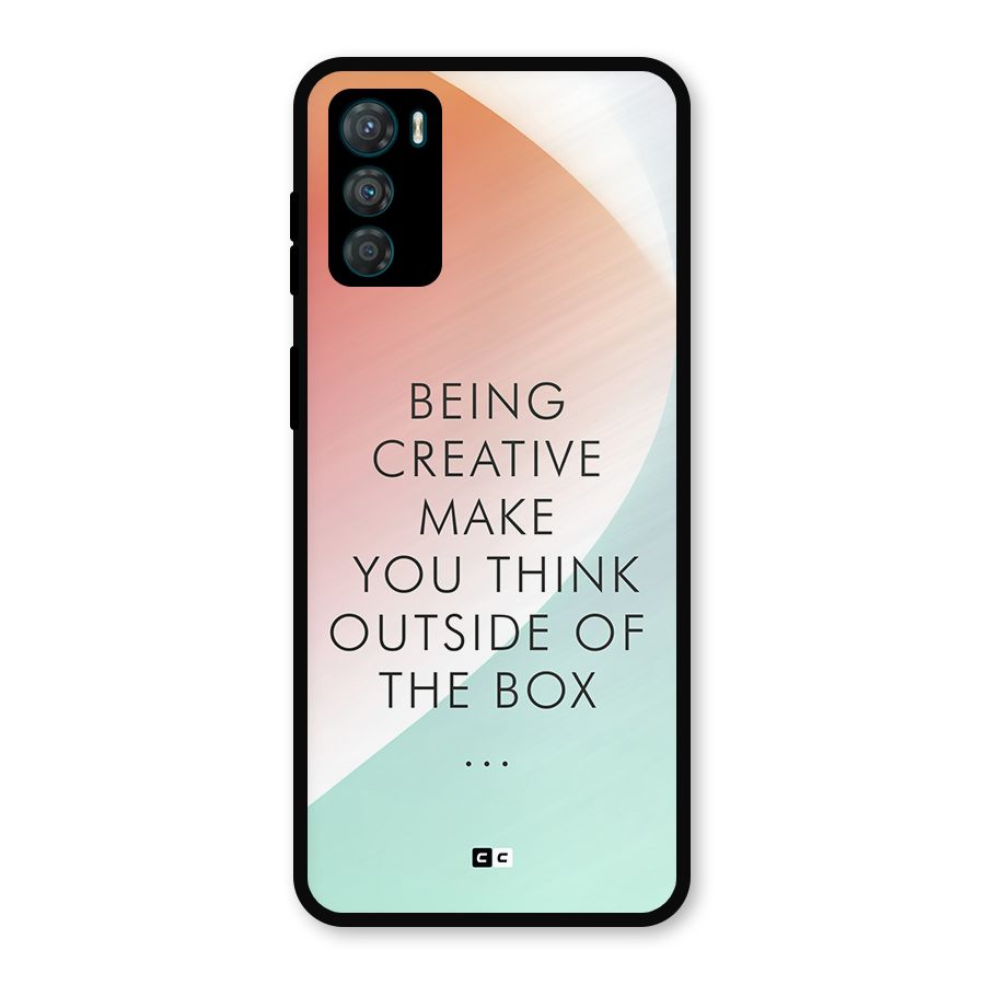 Being Creative Metal Back Case for Moto G42