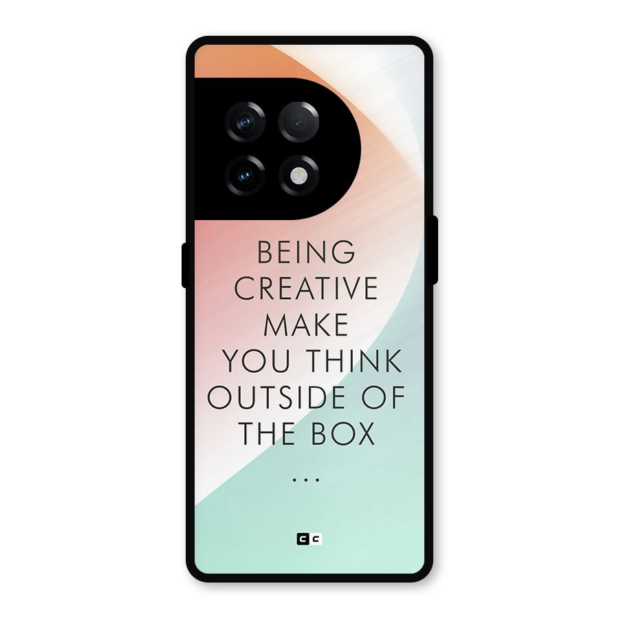 Being Creative Metal Back Case for OnePlus 11R