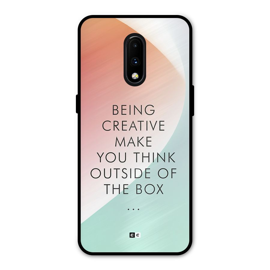 Being Creative Metal Back Case for OnePlus 7