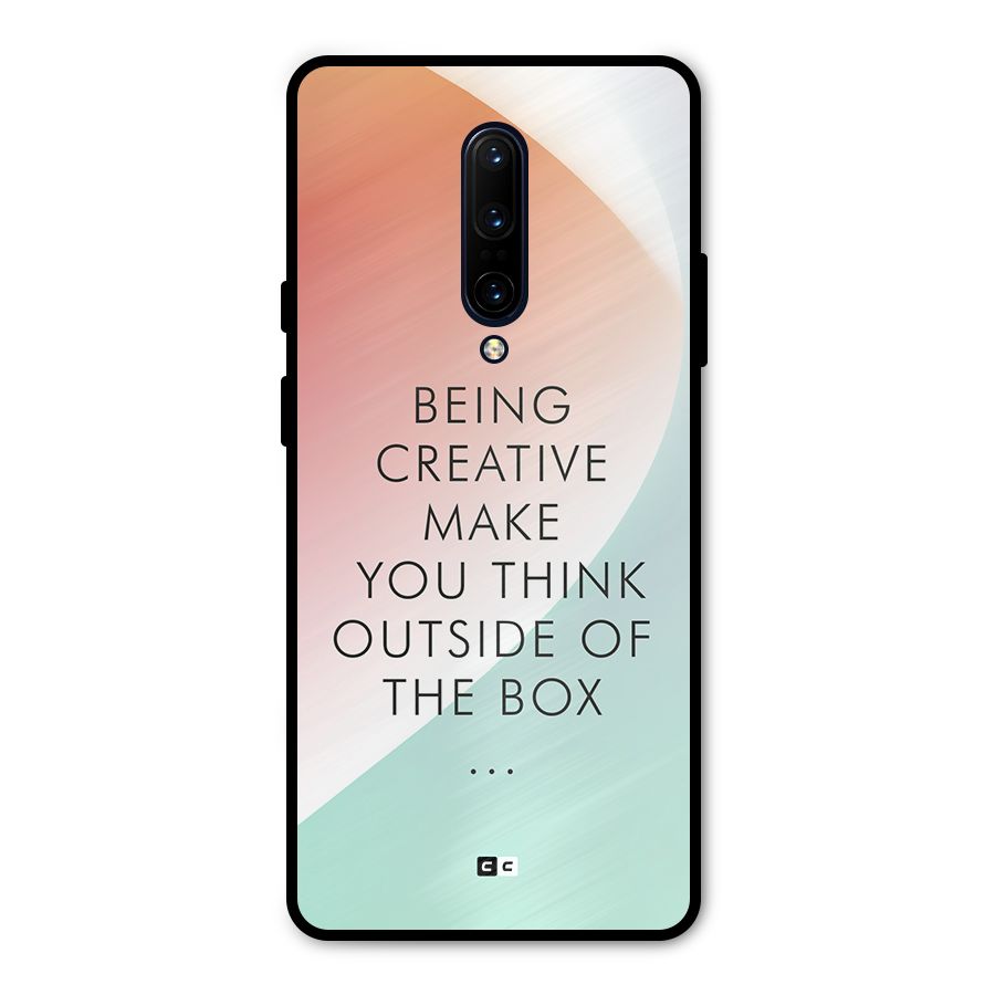Being Creative Metal Back Case for OnePlus 7 Pro