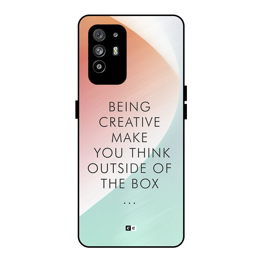 Being Creative Metal Back Case for Oppo F19 Pro Plus 5G