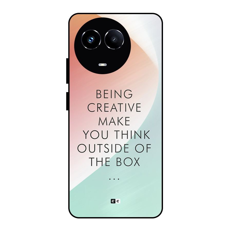 Being Creative Metal Back Case for Realme 11 5G
