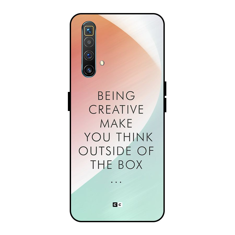 Being Creative Metal Back Case for Realme X3