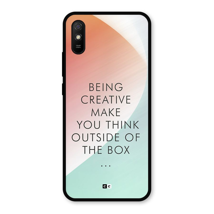 Being Creative Metal Back Case for Redmi 9i