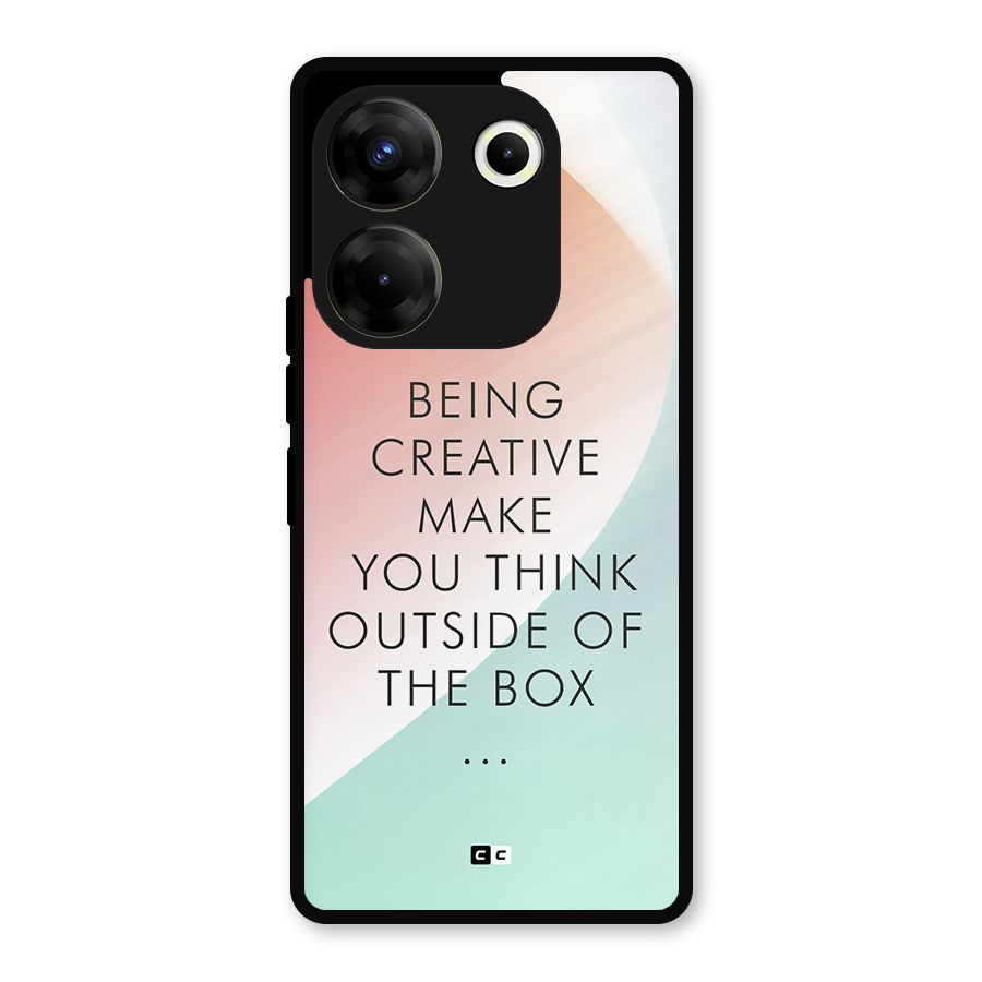 Being Creative Metal Back Case for Tecno Camon 20