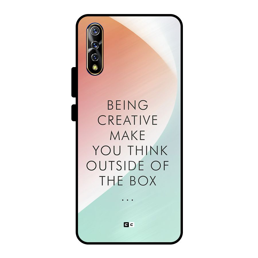 Being Creative Metal Back Case for Vivo S1