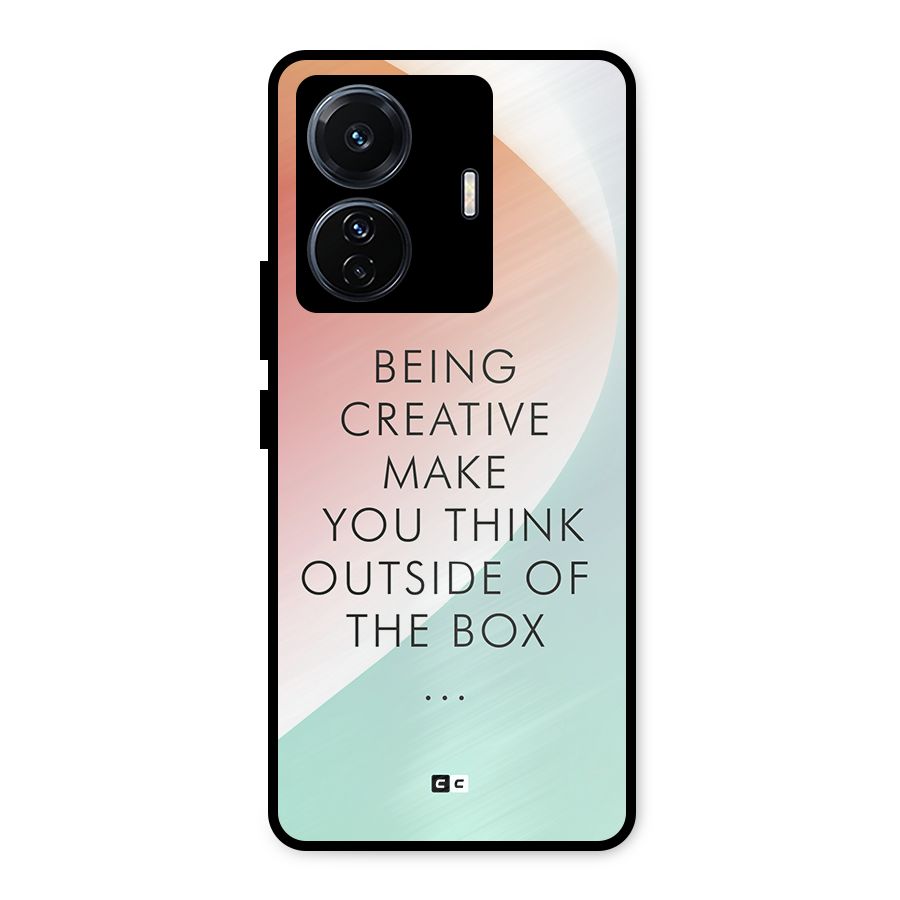 Being Creative Metal Back Case for Vivo T1 Pro