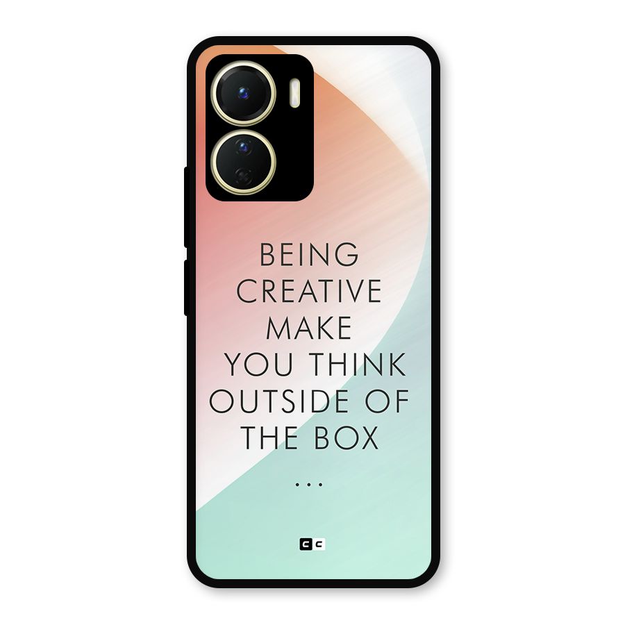 Being Creative Metal Back Case for Vivo T2x