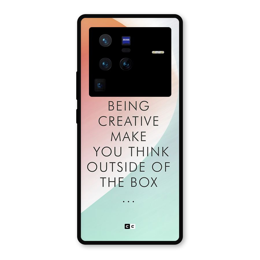 Being Creative Metal Back Case for Vivo X80 Pro