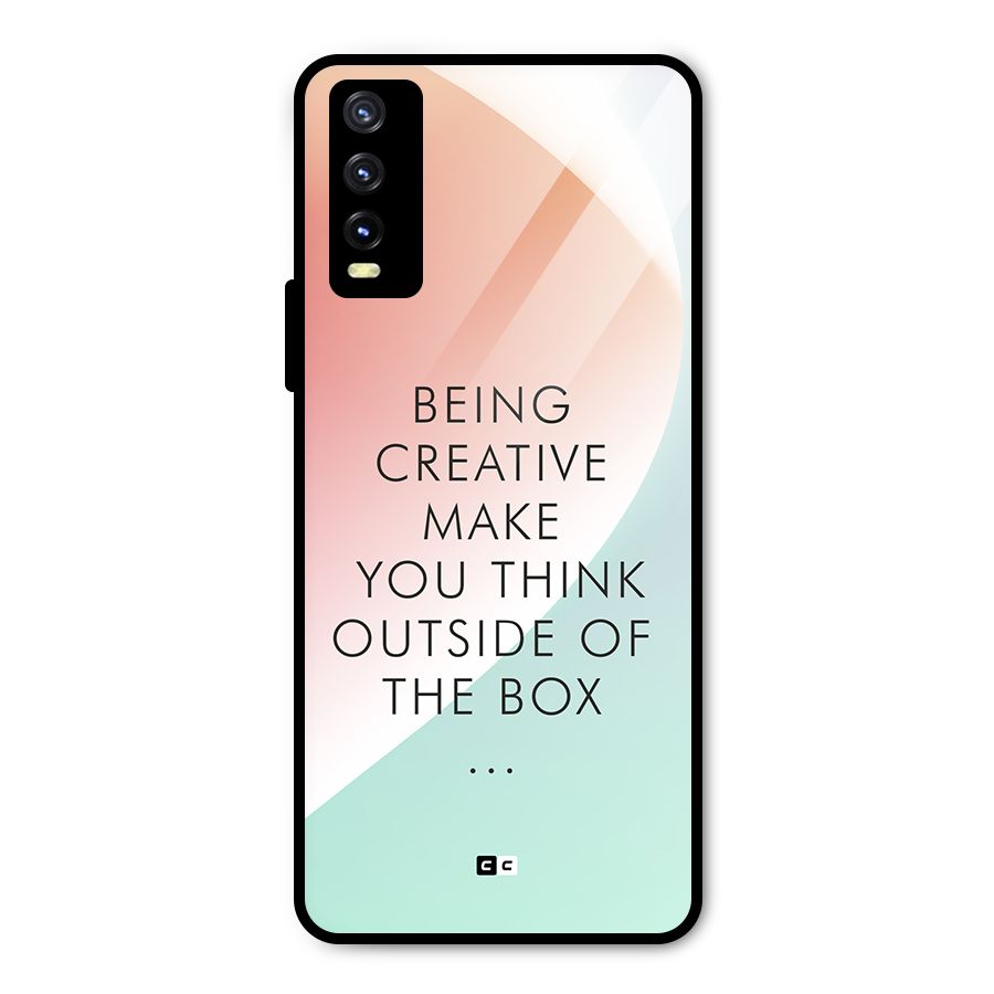 Being Creative Metal Back Case for Vivo Y20