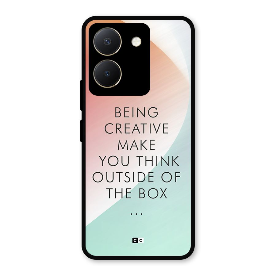 Being Creative Metal Back Case for Vivo Y36