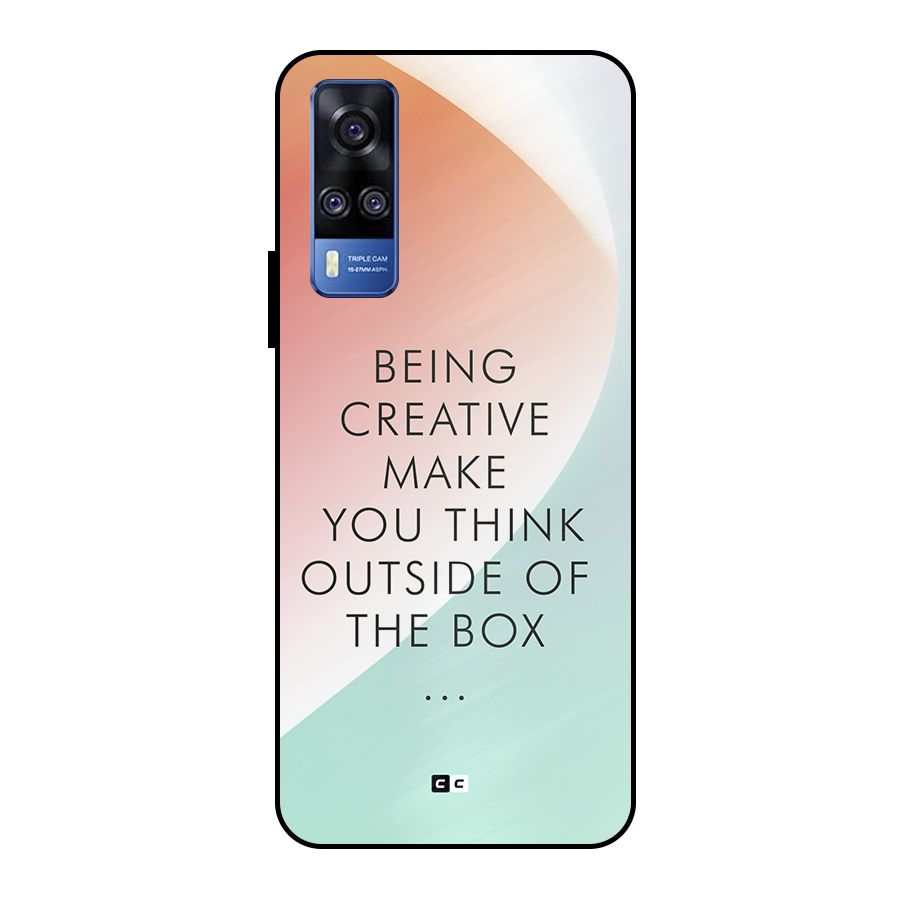Being Creative Metal Back Case for Vivo Y51