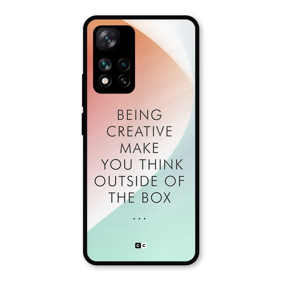 Being Creative Metal Back Case for Xiaomi 11i Hypercharge 5G