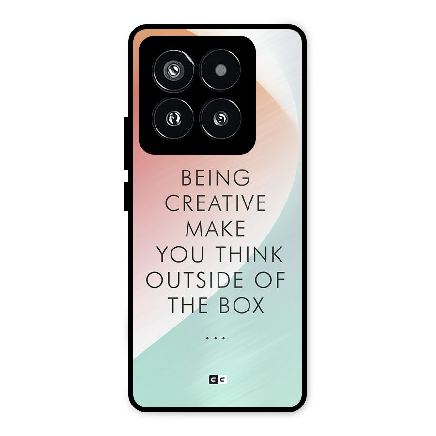 Being Creative Metal Back Case for Xiaomi 14 Pro