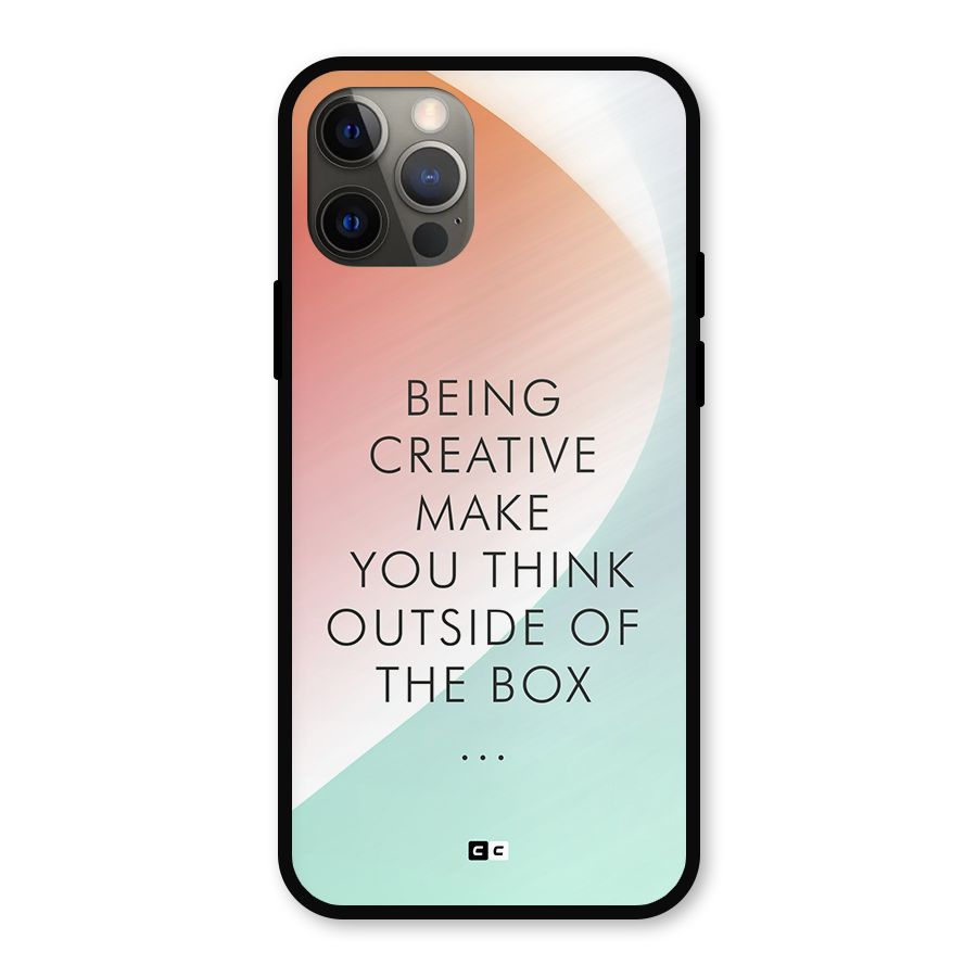 Being Creative Metal Back Case for iPhone 12 Pro