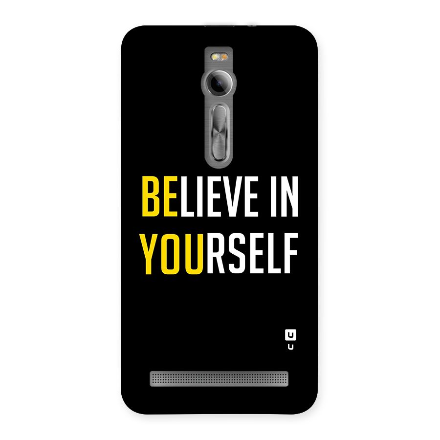 Believe In Yourself Black Back Case for Asus Zenfone 2