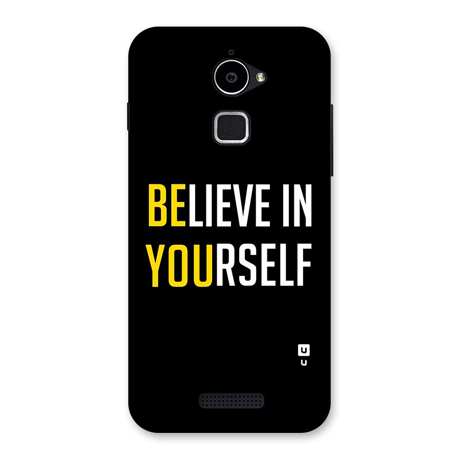 Believe In Yourself Black Back Case for Coolpad Note 3 Lite