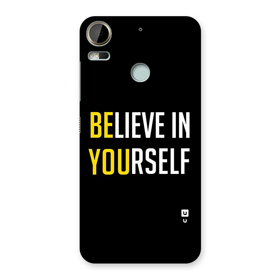 Believe In Yourself Black Back Case for Desire 10 Pro