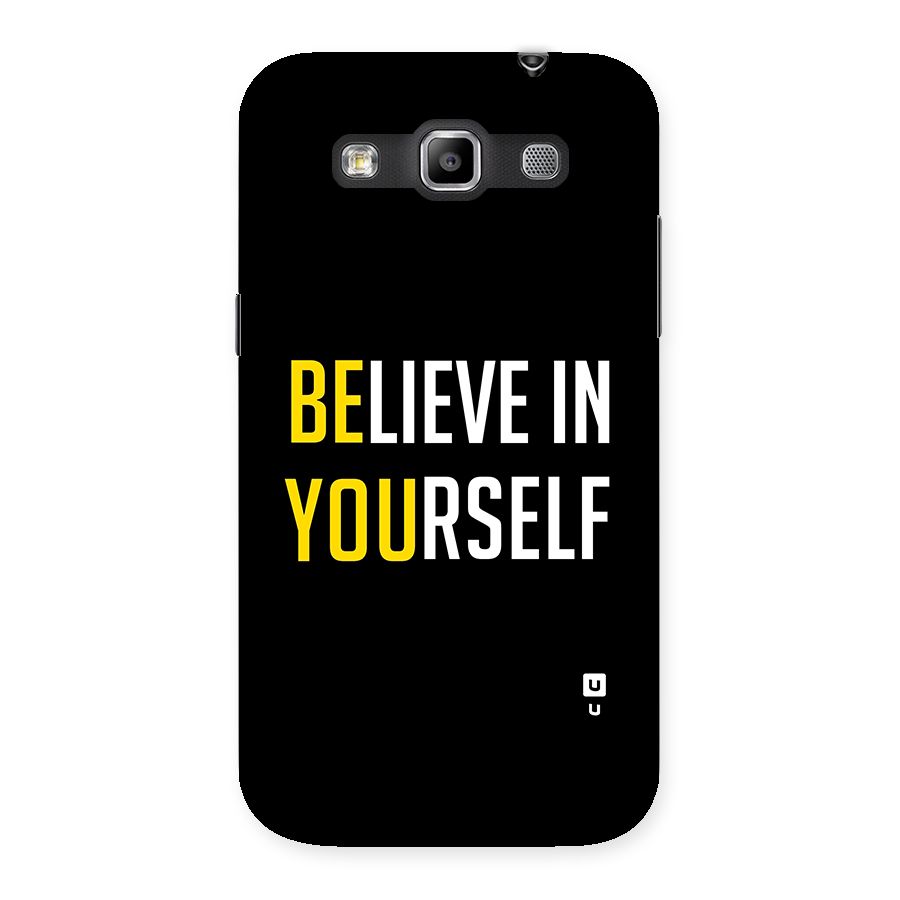 Believe In Yourself Black Back Case for Galaxy Grand Quattro