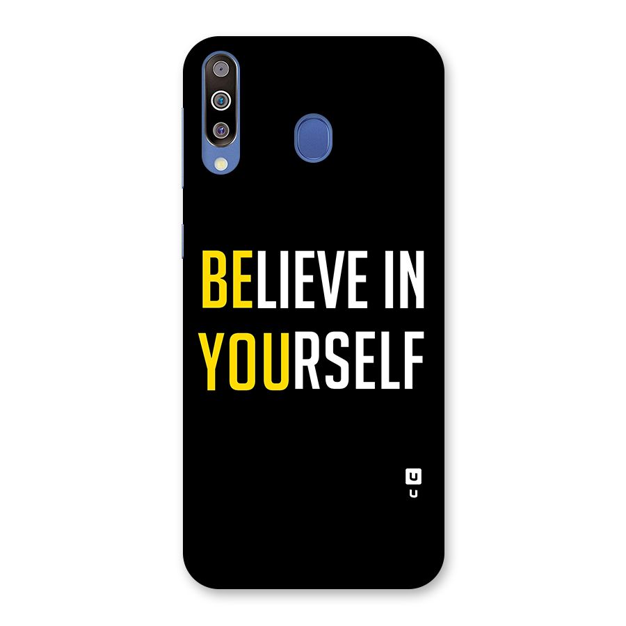 Believe In Yourself Black Back Case for Galaxy M30