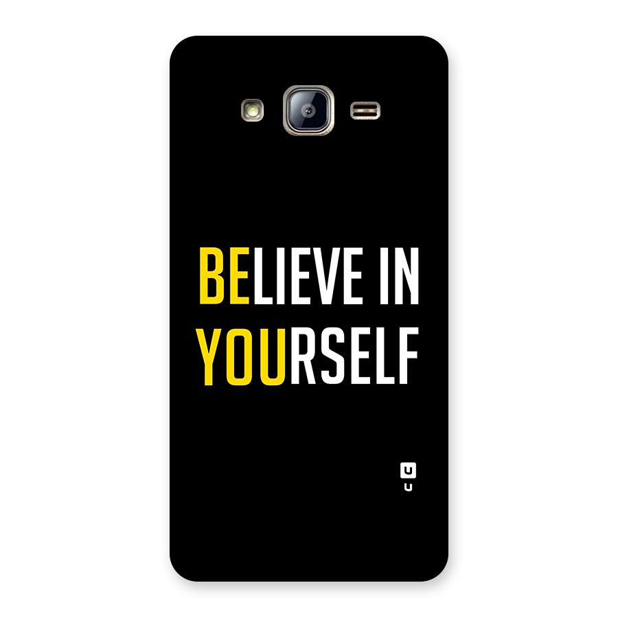 Believe In Yourself Black Back Case for Galaxy On5