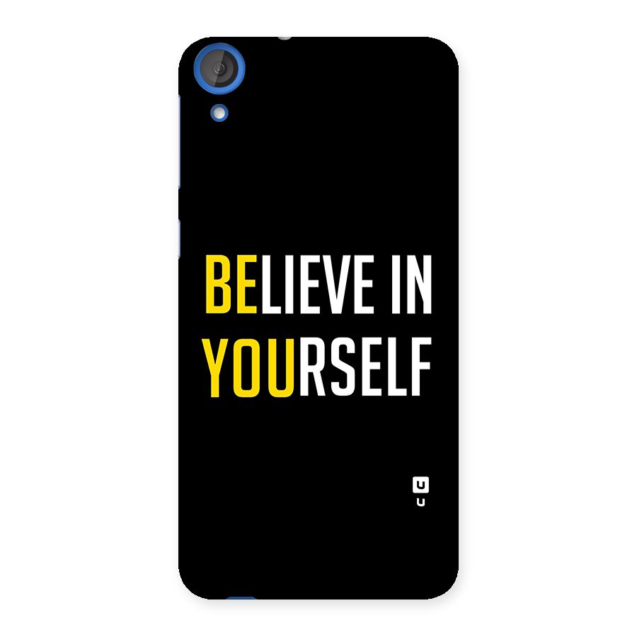 Believe In Yourself Black Back Case for HTC Desire 820