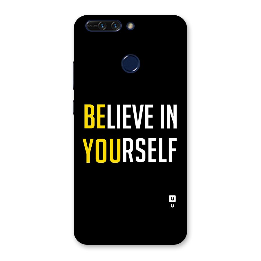 Believe In Yourself Black Back Case for Honor 8 Pro