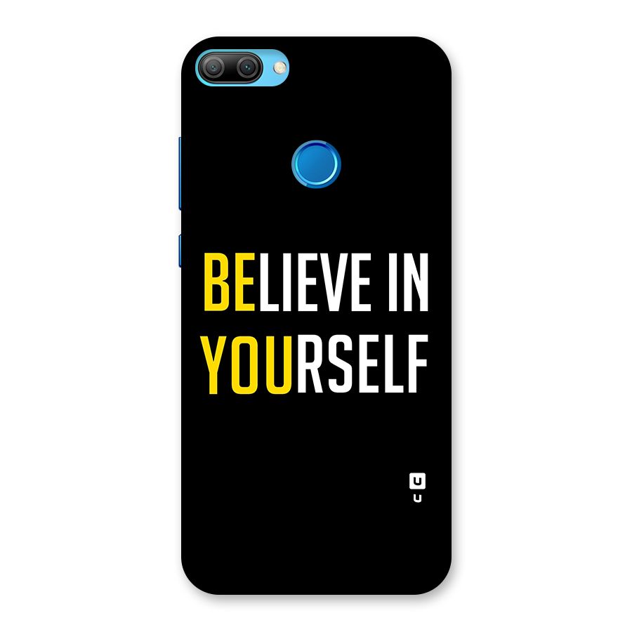 Believe In Yourself Black Back Case for Honor 9N