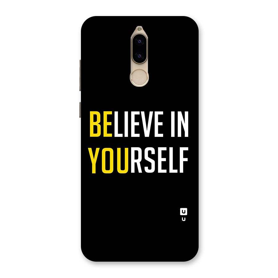 Believe In Yourself Black Back Case for Honor 9i