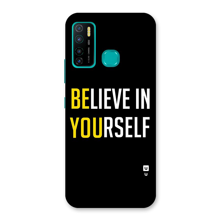 Believe In Yourself Black Back Case for Infinix Hot 9 Pro